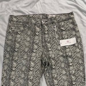 AG The Mari High-Rise Straight Leg Jeans NWT